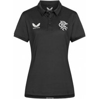Glasgow Rangers FC CASTORE Kinder Polo-Shirt TF0524-BLACK