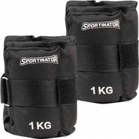 SPORTINATOR Arm- & Bein-Gewichtsmanschetten 1 kg 2 Stück