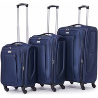 VERTICAL STUDIO "Tromso" 20" 24" 28" Stoffkoffer 3er-Set navy