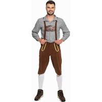 Trachtenset Herren Oktoberfest-Kostüm MIESEPETER® schwarz