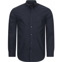 BEN SHERMAN Oxford Herren Langarm Hemd 0077857-DARKNAVY