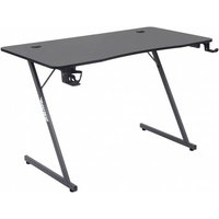 MUWO "Vision" E-Sports Gamingtisch schwarz/grau