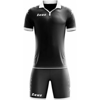 Zeus Kit Scorpion Trikot + Shorts Set nero/bianco