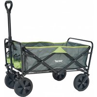 MUWO faltbarer Bollerwagen 100 L, max. 110 kg grün