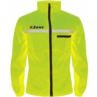Zeus Herren reflektierende Laufjacke gelb