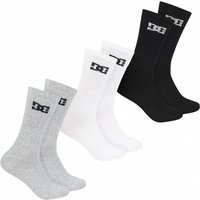 DC Shoes Sport Crew Unisex Socken 3 Paar multi DC-03 CREW
