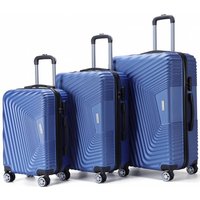 VERTICAL STUDIO "Stavanger" 20" 24" 28" Koffer 3er-Set dunkelblau