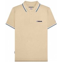 Lambretta Twin Tipped Herren Polo-Shirt SS1608-TOFU
