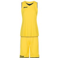 Zeus Kit Flora Damen Basketball Trikot mit Shorts gelb