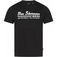 BEN SHERMAN Feel the Groove Herren T-Shirt 1012965-BLACK