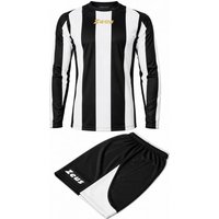 Zeus Kit Zagor Trikot-Set + Shorts 2-teilig nero/bianco