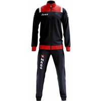 Zeus Tuta Relax Vesuvio Herren Trainingsanzug Navy Rot