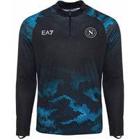 SSC Neapel EA7 Emporio Armani Herren Sweatshirt EASSCN25T05K-BLUE