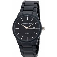 Lobstein & Söhne® "Oskar" Uhr schwarz