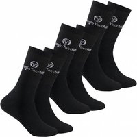 Sergio Tacchini Unisex Tennissocken 3 Paar schwarz 93230732