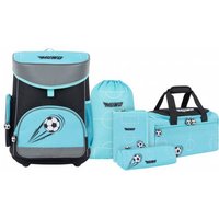 MUWO "Lil Leo" Kinder Schulranzen Set 5-tlg.
