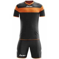 Zeus Kit Apollo Trikot-Set + Shorts 2-teilig nero/arancio