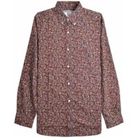 Lambretta Paisley Shirt Herren Langarmhemd RWIS1470-BURG
