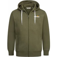 ellesse Klemerio Full Zip Herren Kapuzen Sweatjacke SOP23857-Khaki