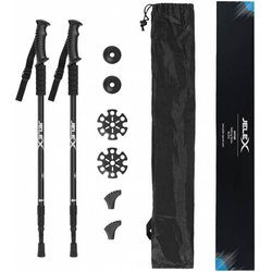 Jelex Nature Bastoncini Da Trekking Nero Jelex Nature Bastoncini Da Trekking Nero