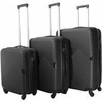 VERTICAL STUDIO "Uppsala" Koffer 3er-Set 20" 24" 28" schwarz
