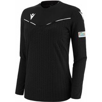 UEFA macron Damen Langarm Schiedsrichter Trikot 58575165