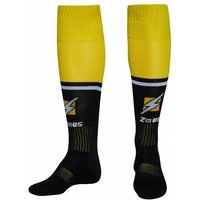 Zeus Calza United Stutzen schwarz gelb