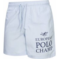 EUROPEAN POLO CHAMP Herren Badeshorts EPCSWIM-HELLBLAU
