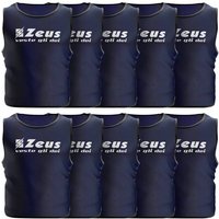 Zeus 10er-Pack Trainingsleibchen Navy