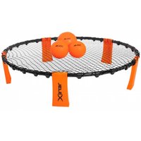 JELEX "Smash" Roundnet 6er-Set mit 3 Bällen orange