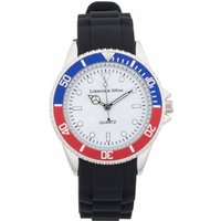 Lobstein & Söhne® "Konstantin" Uhr blau/rot