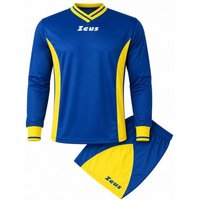 Zeus Kit Dedalo Trikot-Set 2-teilig blu/giallo