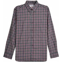 Lambretta Check Shirt Herren Langarmhemd RWIS1467-BURG