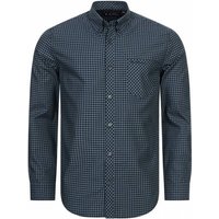 BEN SHERMAN Oxford Herren Langarm Hemd 0077858-DARKEMERALD