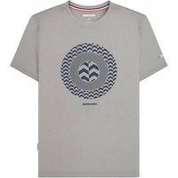Lambretta Chevron Target Tee Herren T-Shirt SS1512-GREY