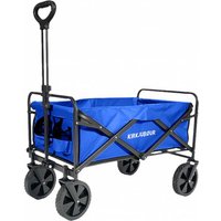KIRKJUBØUR® "Edda" faltbarer Bollerwagen navy