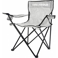 KIRKJUBØUR® "Njörd" Campingstuhl grau