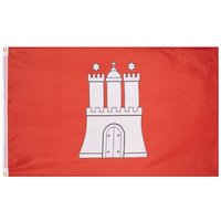 Hamburg MUWO "Deutschland" Flagge 90x150cm