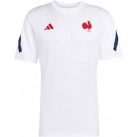 Frankreich FFR adidas Rugby Herren Freizeit Shirt JW4684