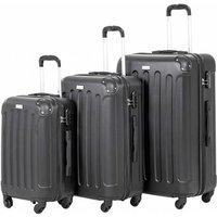 VERTICAL STUDIO "Helsinki" Koffer 3er-Set 20" 24" 28" schwarz