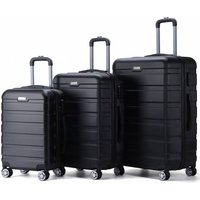 VERTICAL STUDIO "Trelleborg" 20" 24" 28" Koffer 3er-Set schwarz