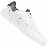 TED BAKER Dennton Cupsole Herren Leder Schuhe 243218-WHITE