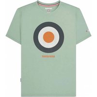 Lambretta Target Tee Herren T-Shirt SS3846-ICE-GRN