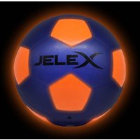 JELEX "Neon" LED Leucht Fußball blau/orange