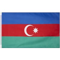 Aserbaidschan Flagge MUWO "Nations Together" 90 x 150 cm