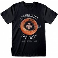 Freitag, der 13. Crystal Lake Lifeguard Herren T-Shirt FRI07929TSB
