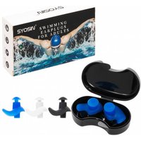 SYOSIN Erwachsene Schwimmsport Ohrstöpsel 3er-Pack X001AY5Z5N