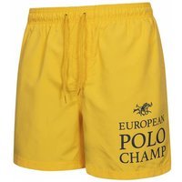 EUROPEAN POLO CHAMP Herren Badeshorts EPCSWIM-GELB