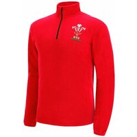 Wales WRU macron Rugby XV Kinder Fleece Sweatshirt 58140006