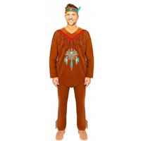 Ureinwohner Amerikas Herren Kostüm 990708 — Bild 1